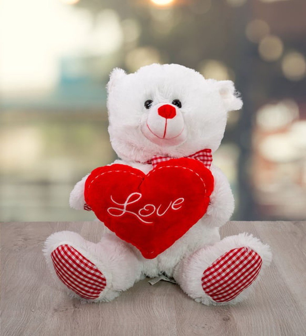 manavgat çiçekçi ayıcık 24 cm peluş hediye side teslimat